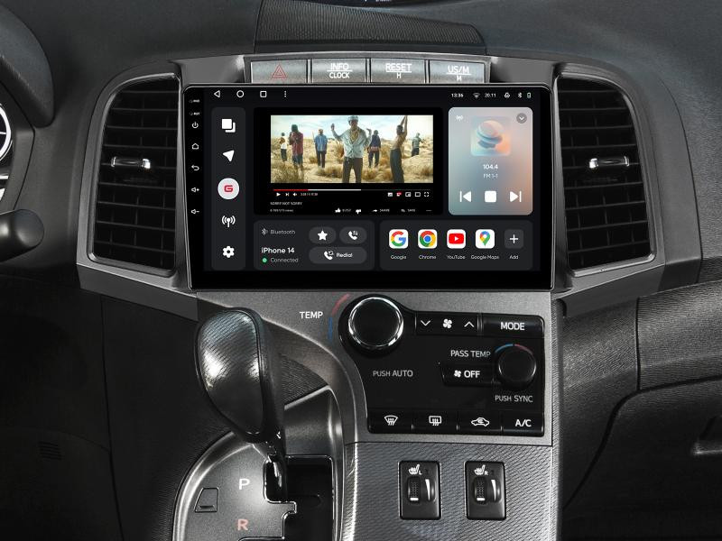 Buy Gazer T6009-IV10 PRO Multimedia System to Toyota Venza (AV10) 2008-2016