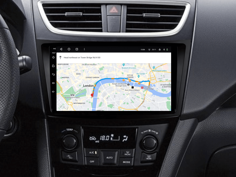 Buy Gazer T6009-AZG PRO Multimedia System to Suzuki Swift 2 (AZG) 2011-2017