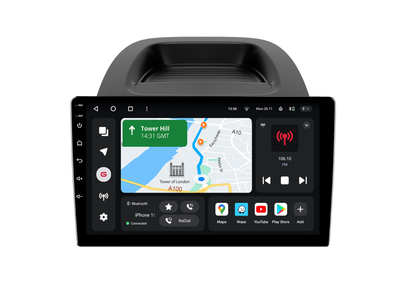 Buy Gazer T6009-B3 PRO Multimedia System to Ford Ecosport 2017-2021