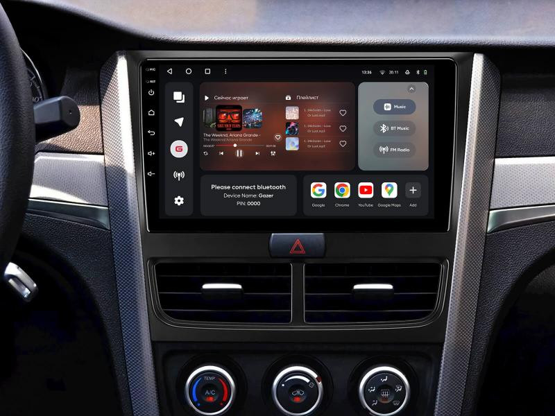 Buy Gazer T6009-B30 PRO Multimedia System to Besturn B30 1 2015-2020