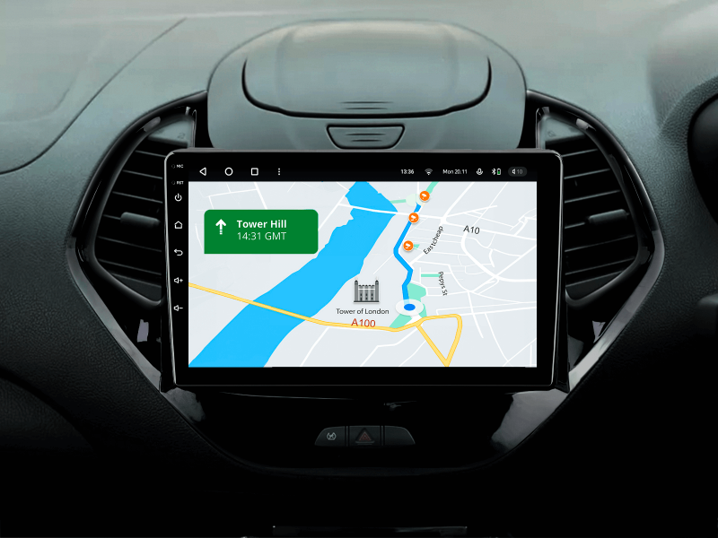 Buy Gazer T6009-B562 PRO Multimedia System to Ford Figo 2015-2018