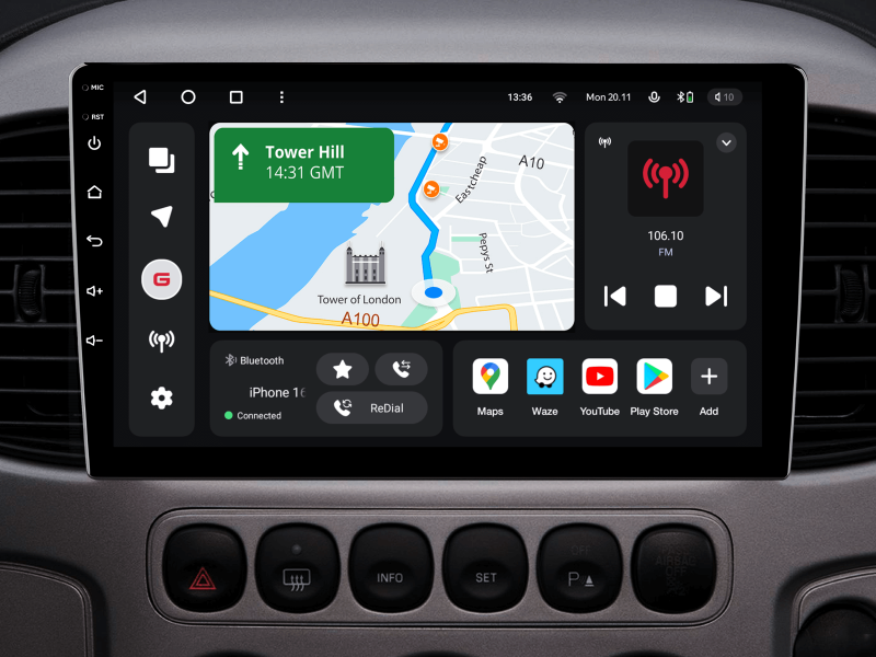 Купить Мультимедійна система Gazer T6009-BA PRO до Ford EcoSport 2017-2021