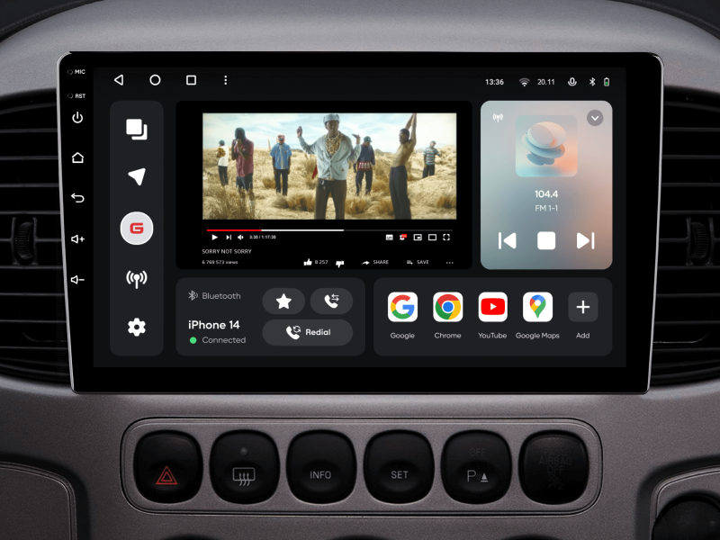 Купить Мультимедійна система Gazer T6009-BA PRO до Ford EcoSport 2017-2021