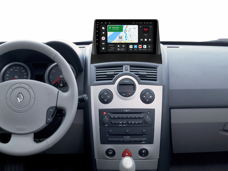 Купить Мультимедійна система Gazer T6009-BMO PRO до Renault Megane 2 2002-2009