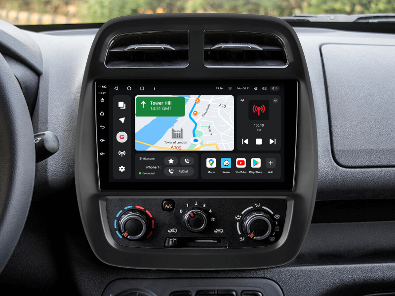 Купить Мультимедійна система Gazer T6009-BW PRO до Renault Kwid (BW) 2015-2019