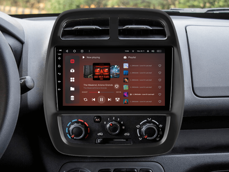 Купить Мультимедійна система Gazer T6009-BW PRO до Renault Kwid (BW) 2015-2019