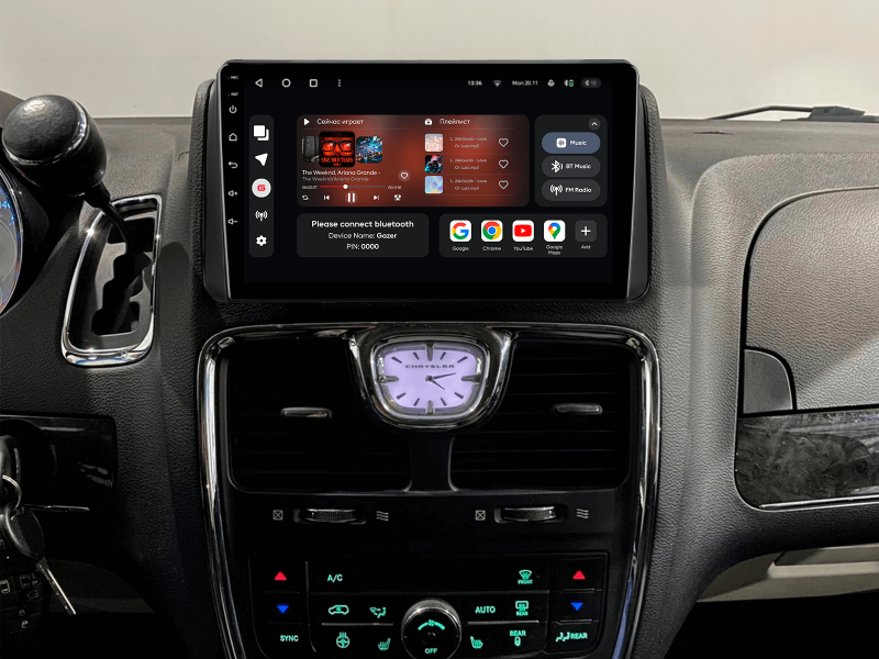 Купить Мультимедійна система Gazer T6009-CRT PRO до Chrysler Grand Voyager 5 2011-2015