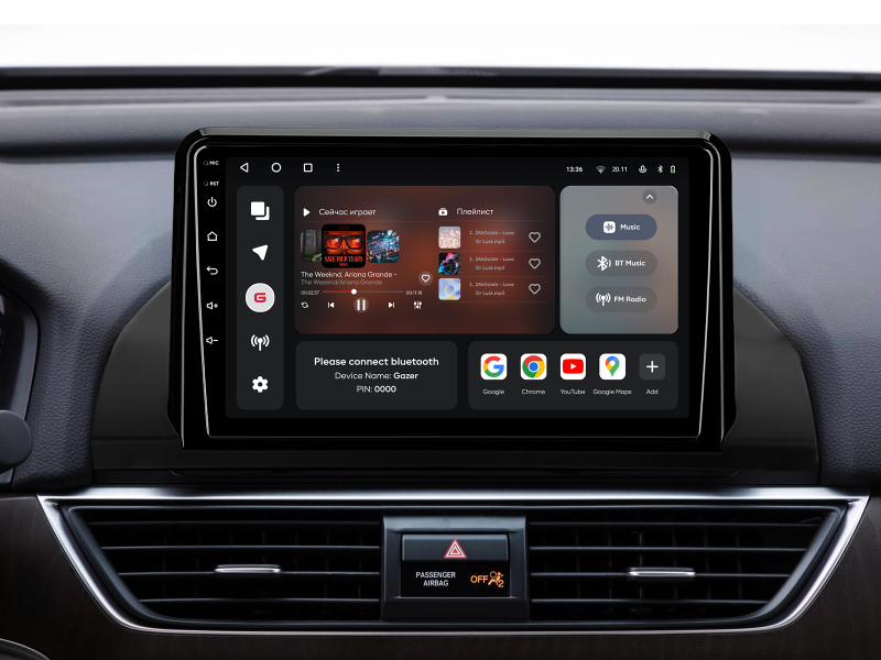 Купить Мультимедійна система Gazer T6009-CV/L PRO до Honda Accord 10 (CV) 2017-2021