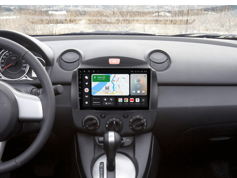 Купить Мультимедійна система Gazer T6009-DE PRO до Mazda 2 (DE) 2007-2014