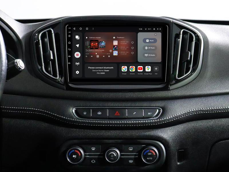 Купить Мультимедійна система Gazer T6009-DRF35 PRO до Chery Tiggo 7 1 2016-2020
