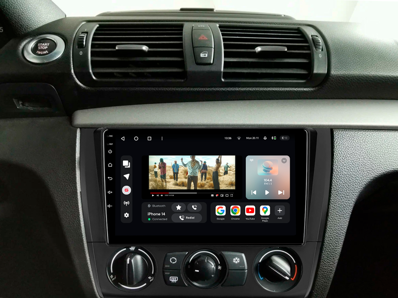 Купить Мультимедійна система Gazer T6009-E87 PRO до BMW 1 Series (E87) 2004-2011