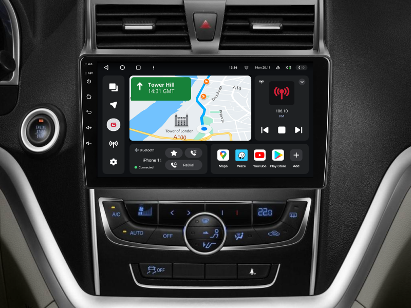 Купить Мультимедійна система Gazer T6009-EC72 PRO до Geely Emgrand EC7 1 2016-2018