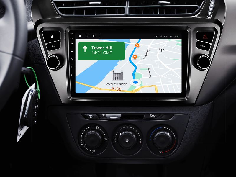 Купить Мультимедійна система Gazer T6009-ELS PRO до Citroen C-Elysee 2012-2016