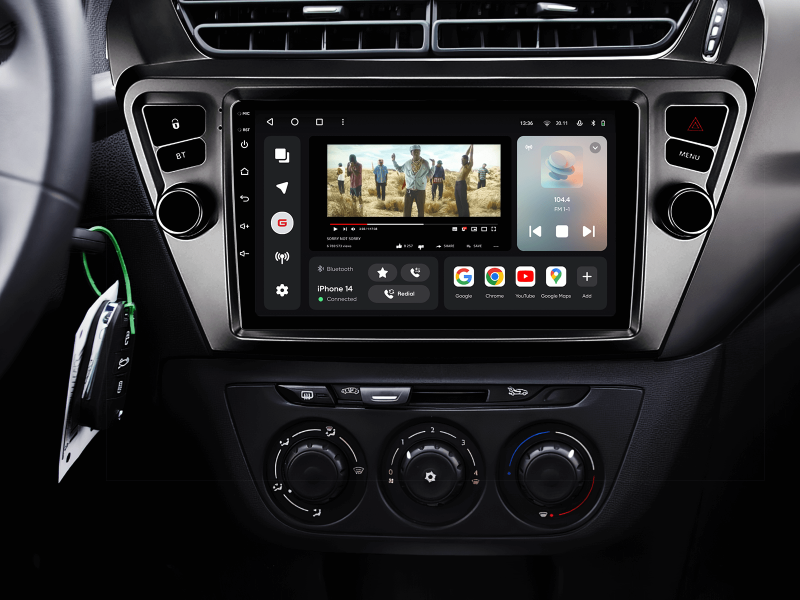 Купить Мультимедійна система Gazer T6009-ELS PRO до Citroen C-Elysee 2012-2016