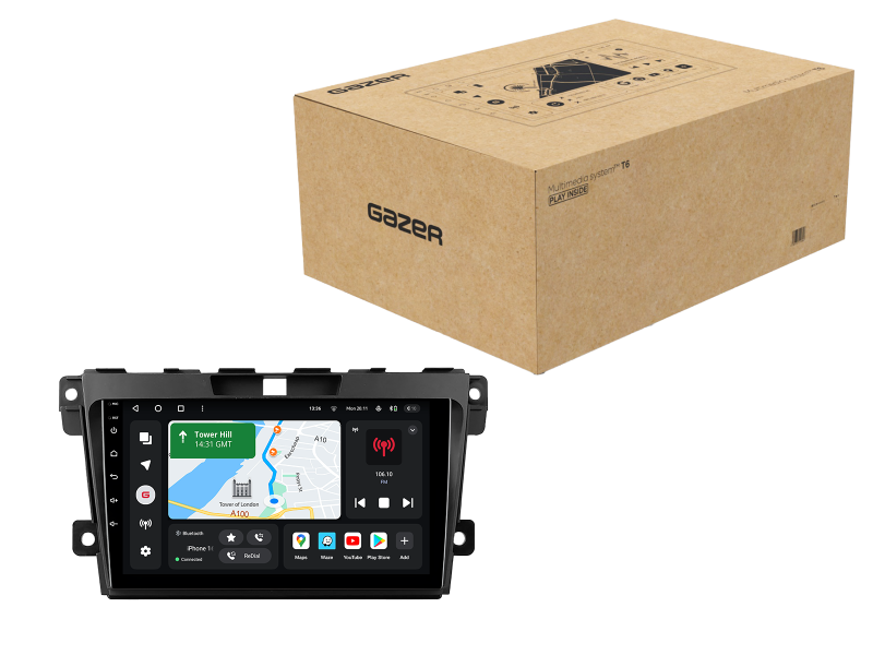 Купить Мультимедійна система Gazer T6009-ER PRO до Mazda CX-7 (ER) 2009-2012