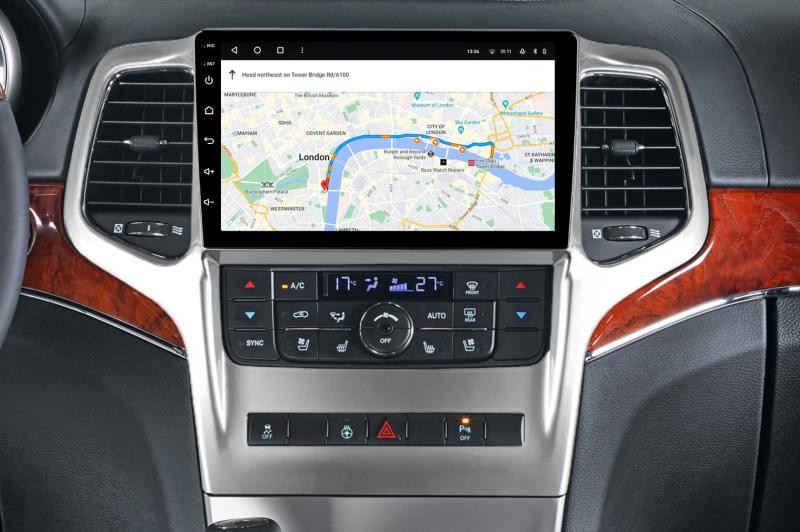 Buy Gazer T6009-F10 Multimedia System/NBT Pro to Jeep Grand Cherokee 4 (WK2) 2010-2013