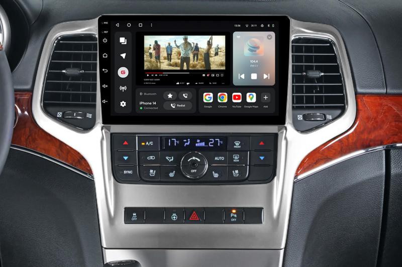 Buy Gazer T6009-F10 Multimedia System/NBT Pro to Jeep Grand Cherokee 4 (WK2) 2010-2013