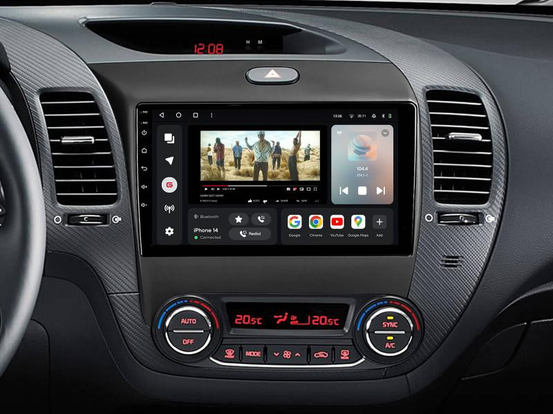 Buy Gazer T6009-F10 Multimedia System/NBT Pro to Kia Cerato 3 (YD) 2013-2017