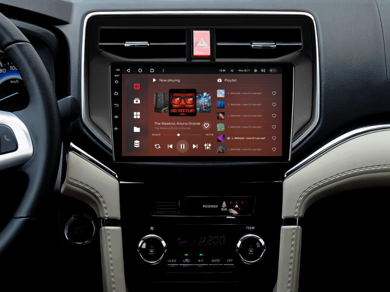 Buy Gazer T6009-F800 PRO Multimedia System to Toyota Rush (F800) 2017-2020