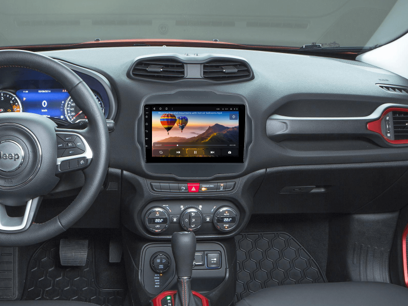 Buy Gazer T6009-FCA PRO Multimedia System to Jeep Renegade 2014-2018