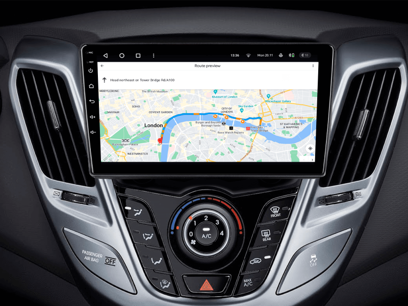 Buy Gazer T6009-FS/H PRO Multimedia System to Hyundai Veloster (FS) 2011-2017