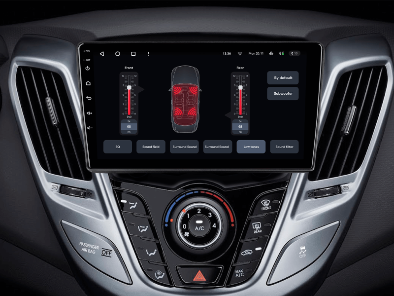 Buy Gazer T6009-FS/H PRO Multimedia System to Hyundai Veloster (FS) 2011-2017