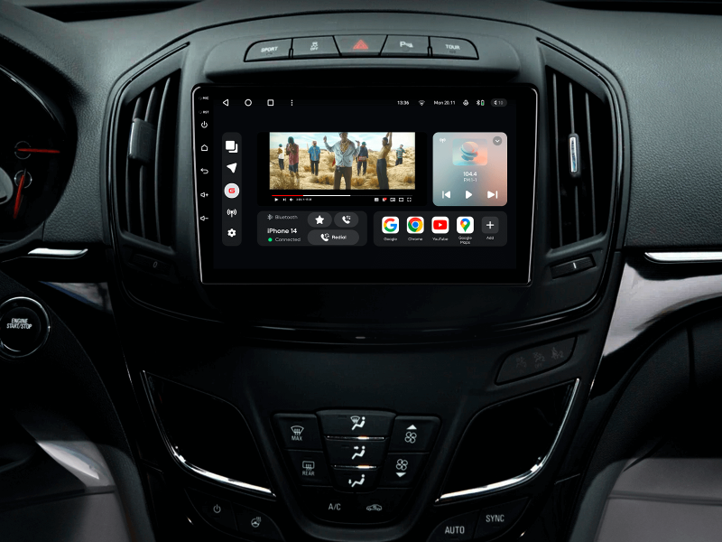 Buy Gazer T6009-G09F/L PRO Multimedia System to Opel Insignia 1 2013-2017