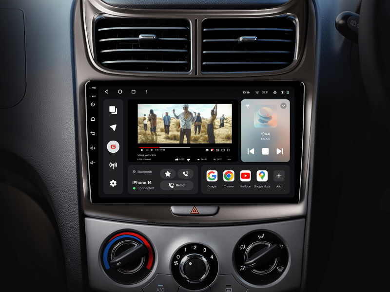 Buy Gazer T6009-Gam Pro Multimedia System to Chevrolet Sail 2009-2013