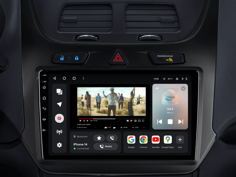 Buy Gazer T6009-GAM2 PRO Multimedia System to Chevrolet Cobalt 2 2011-2018