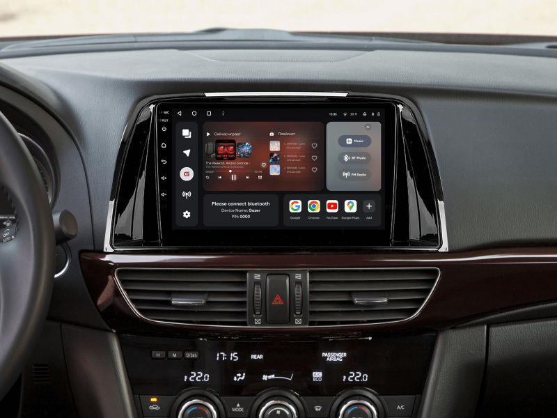 Buy Gazer T6009-GJ/H PRO Multimedia System to Mazda 6 3 (GJ, GL) 2012-2017