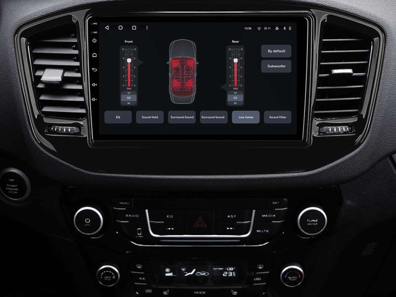 Buy Gazer T6009-GX7F PRO Multimedia System to Geely Emgrand X7, Vision X6, Haoqing SUV 2014-2020