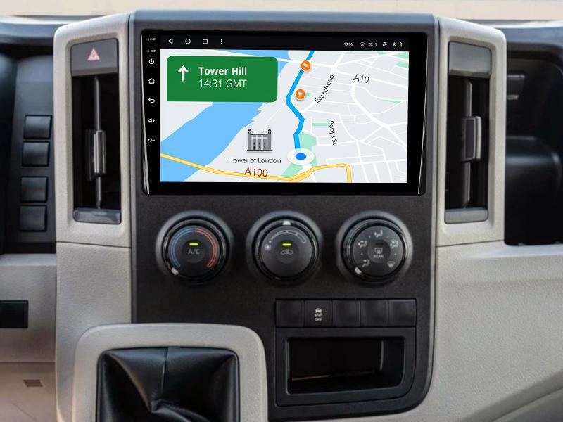 Buy Gazer T6009-H300/H PRO Multimedia System to Toyota Hiace 6 (H300), Granace 1 2019-2022