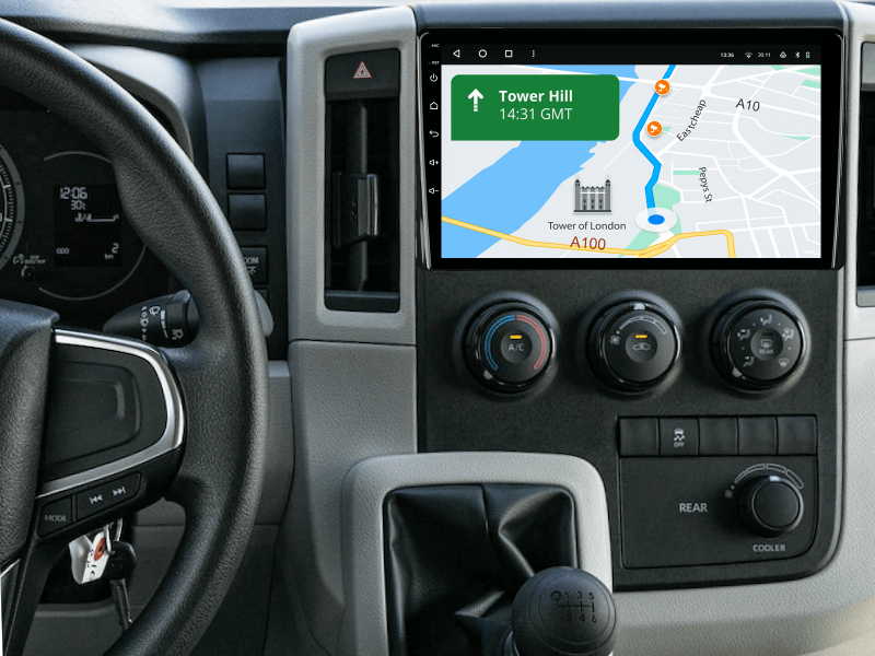 Buy Gazer T6009-H300/L Pro Multimedia System to Toyota Hiace 6 (H300), Granace 1 2019-2022