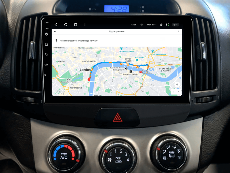 Buy Gazer T6009-HD PRO Multimedia System to Hyundai Elantra 4 (HD) 2006-2012