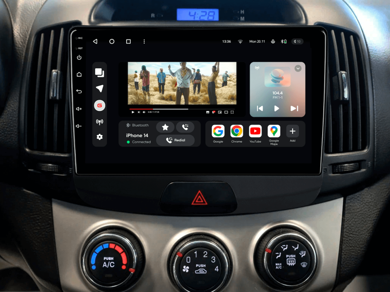 Buy Gazer T6009-HD PRO Multimedia System to Hyundai Elantra 4 (HD) 2006-2012