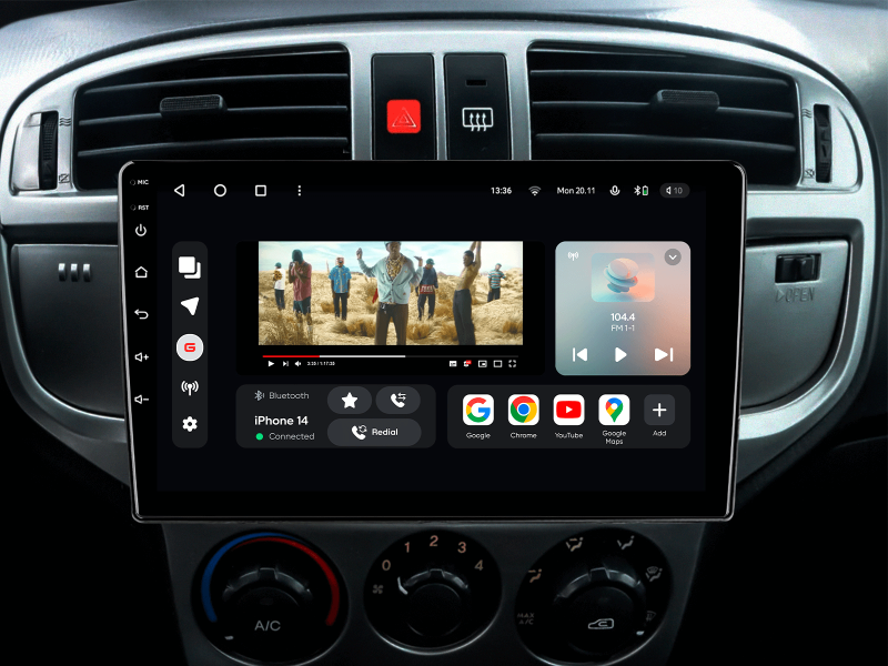 Buy Gazer T6009-HFC PRO Multimedia System to Hyundai Matrix (FC) 2001-2010