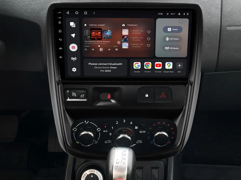 Buy Gazer T6009-HS PRO Multimedia System to Nissan Terrano 2014-2020