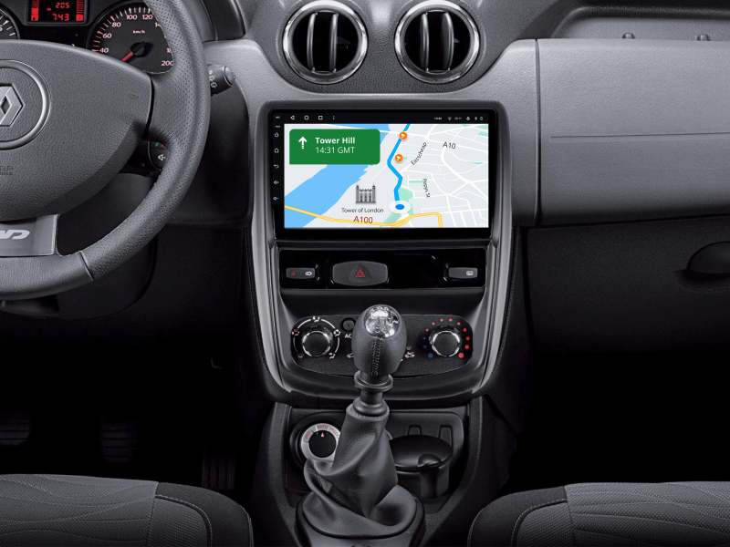 Buy Gazer T6009-HS PRO Multimedia System to Renault Duster 1 (HS) 2010-2015