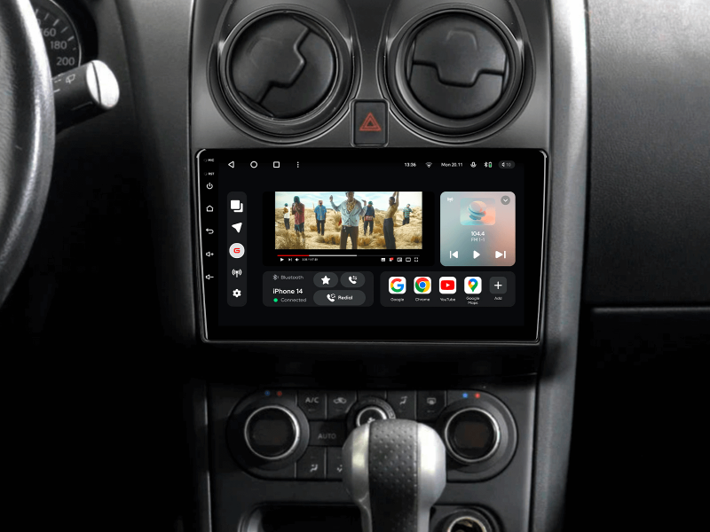 Buy Gazer T6009-J10/H PRO Multimedia System to Nissan Qashqai 1 2006-2013