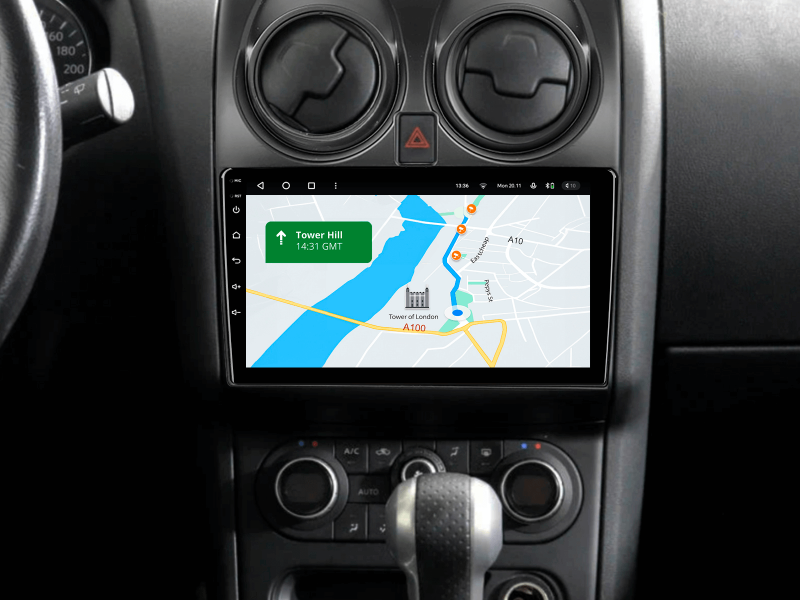 Buy Gazer T6009-J10/L Pro Multimedia System to Nissan Qashqai 1 2006-2013