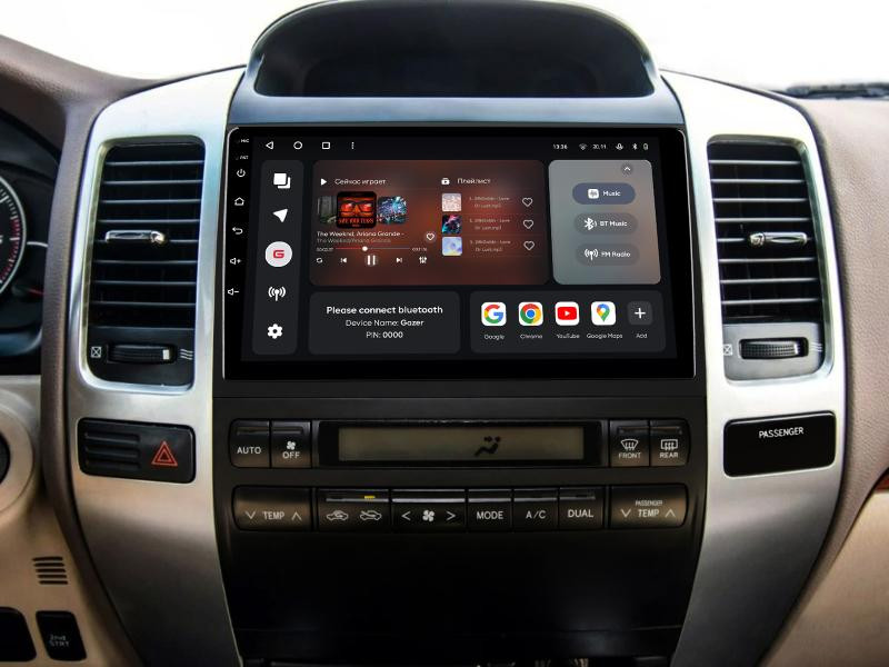 Buy Gazer T6009-J120/L Pro Multimedia System to Lexus GX470 (J120) 2002-2009