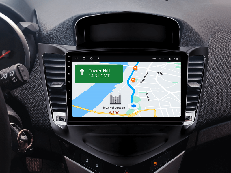 Buy Gazer T6009-J300 PRO Multimedia System to Chevrolet Cruze (J300) 2008-2014