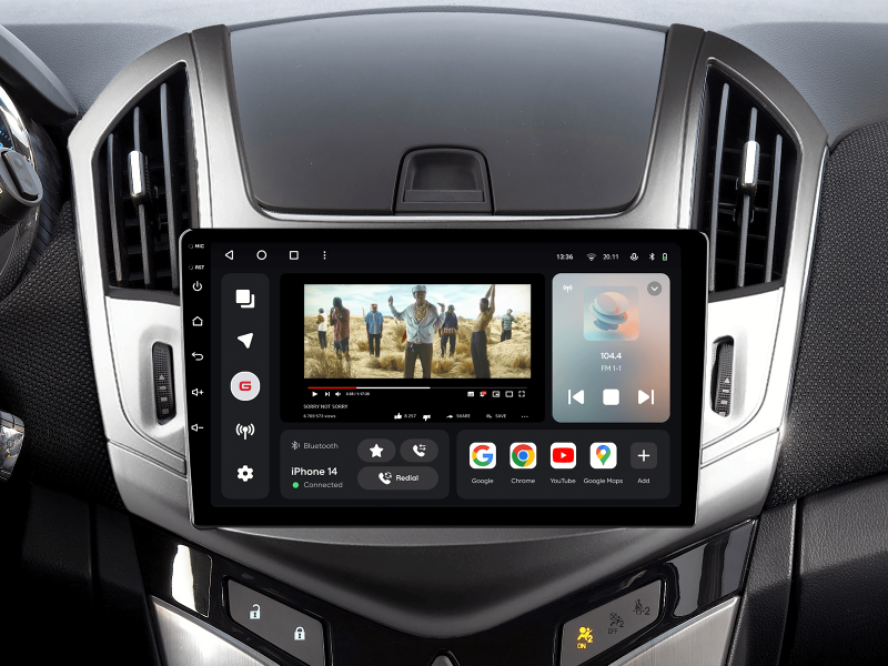 Buy Gazer T6009-j308 Pro Multimedia System to Chevrolet Cruze (J300, J308) 2012-2015