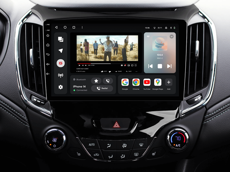 Buy Gazer T6009-J400 PRO Multimedia System to Chevrolet Cruze 2 2015-2020