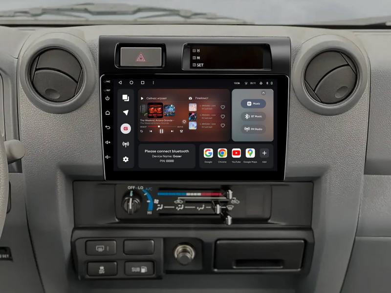 Купить Мультимедійна система Gazer T6009-J70 PRO до Toyota Land Cruiser 70 (J70) 2007-2020