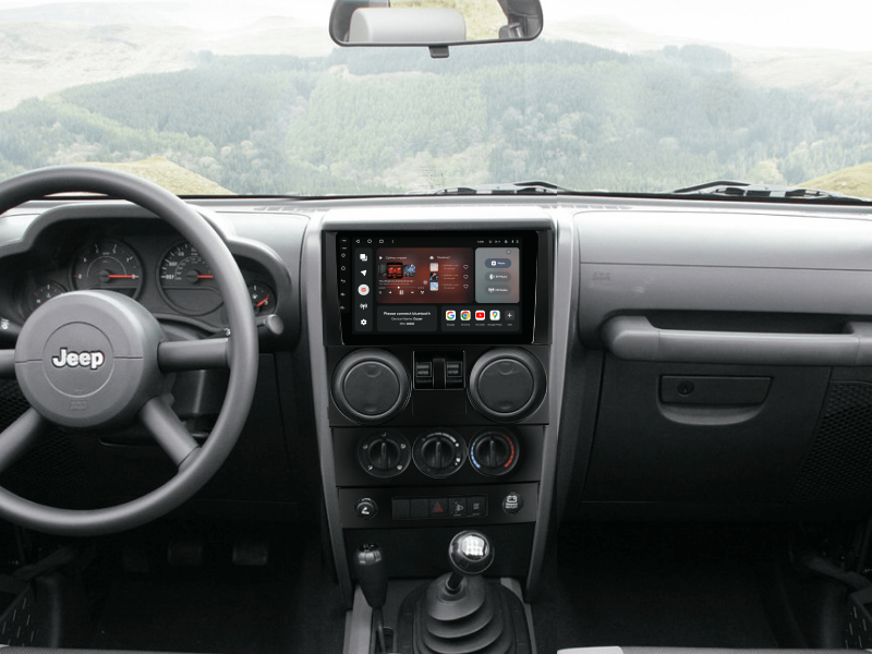 Купить Мультимедійна система Gazer T6009-JK PRO до Jeep Wrangler 3 (JK) 2008-2010