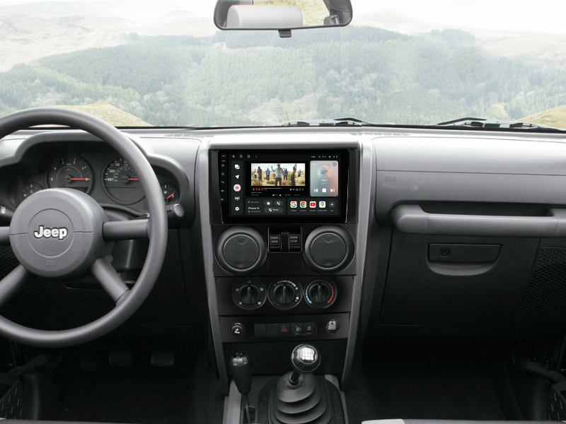 Купить Мультимедійна система Gazer T6009-JK PRO до Jeep Wrangler 3 (JK) 2008-2010