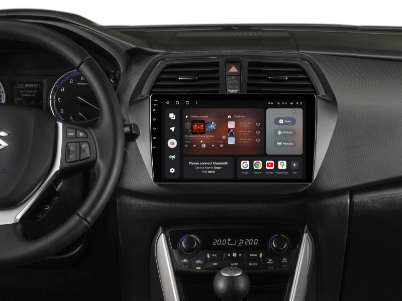 Купить Мультимедійна система Gazer T6009-JY PRO до Suzuki SX4 2 (JY), S-Cross 2012-2016