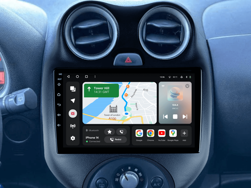 Купить Мультимедійна система Gazer T6009-K13 PRO до Nissan Micra, March 2010-2013