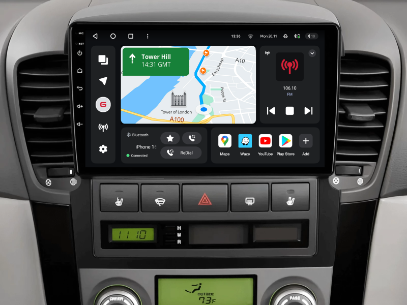 Купить Мультимедійна система Gazer T6009-KBL PRO до Kia Sorento 1 (BL) 2002-2011